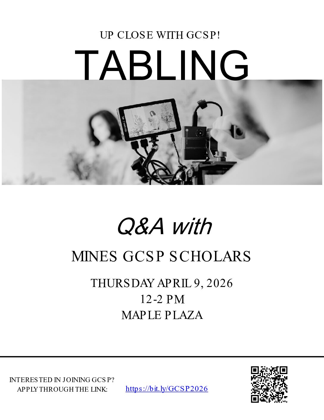 GCSP Tabling